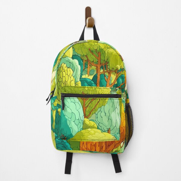 Artikelvorschau, Wunderlicher Waldweg mit Fahrrädern entworfen und verkauft von Moss and Moon Studio.