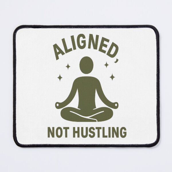 Item preview, Aligned Not Hustling designed and sold by TheCosmicGrove.