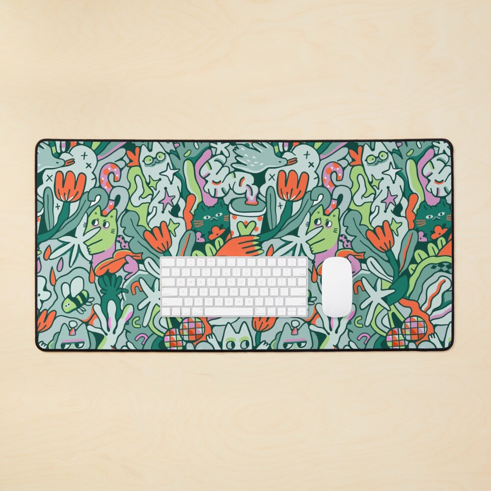 Item preview, Desk Mat designed and sold by kostolom3000.