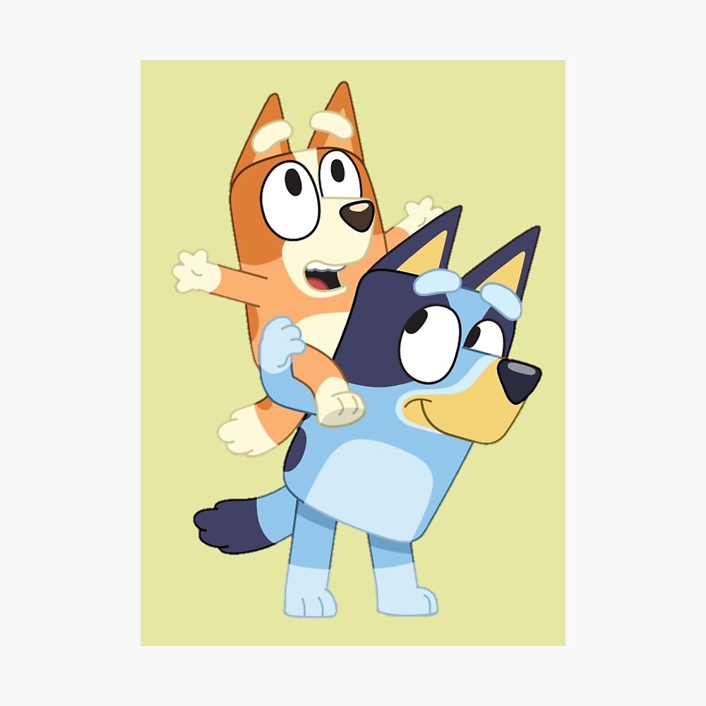 Bluey and Bingo Poster