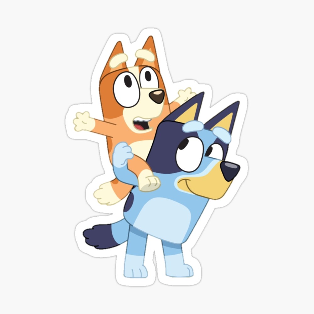 Bluey and Bingo Poster