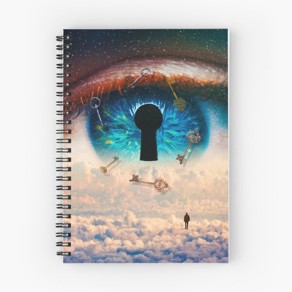 Item preview, Key to the Unknown – Dreamlike Sky Eye with a Hidden Passage designed and sold by seamless.