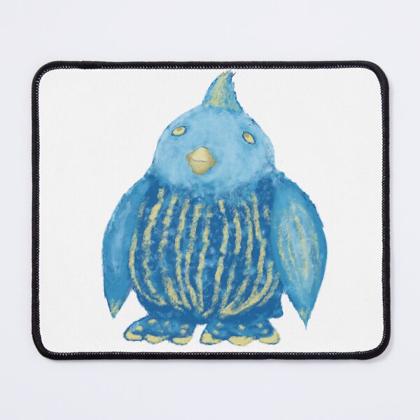 Item preview, Pájaro único y adorable número nueve designed and sold by greenPQBstudio.