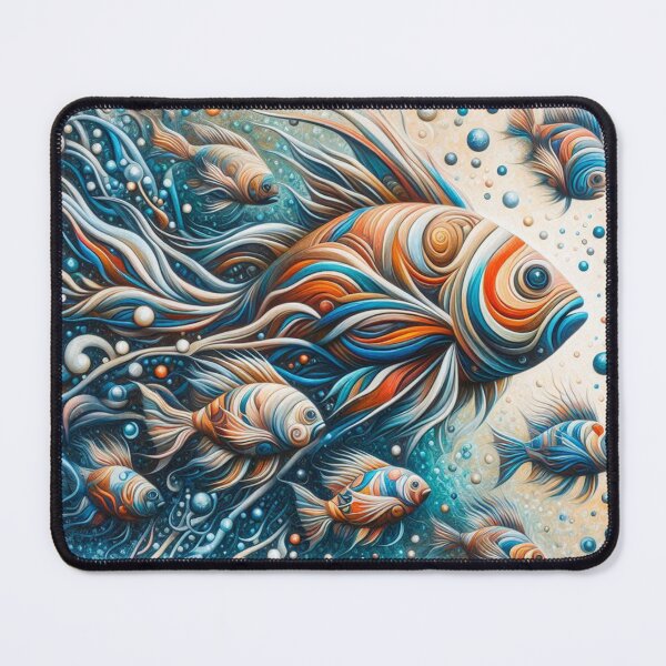 Item preview, Underwater Art of Fish & Coral in Acrylic & Watercolor Paintings designed and sold by NadineMay.