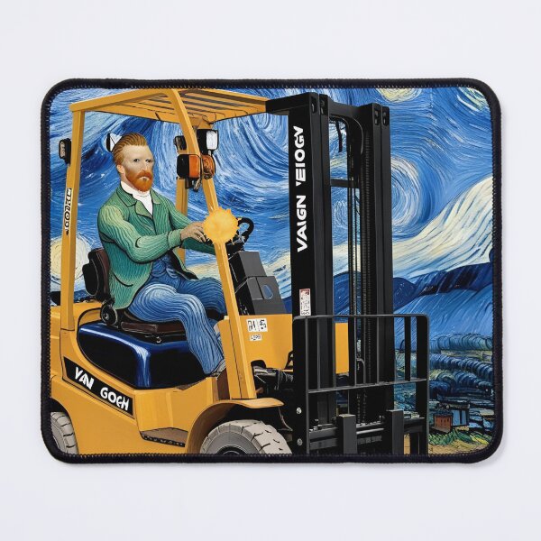 Item preview, Van Gogh as a forklift operator designed and sold by RetroNibylander.