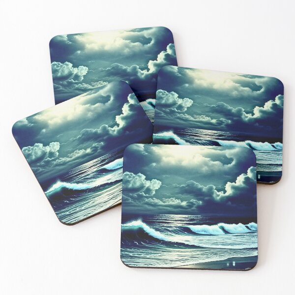 Item preview, moonlit ocean designed and sold by SKULLARTISTRY.