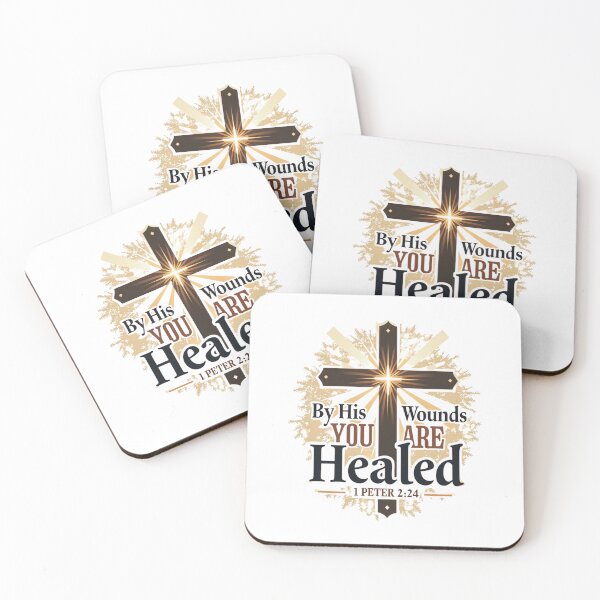 Item preview, By His Wounds – Isaiah 535 Healing Through Sacrifice designed and sold by ebocraft.
