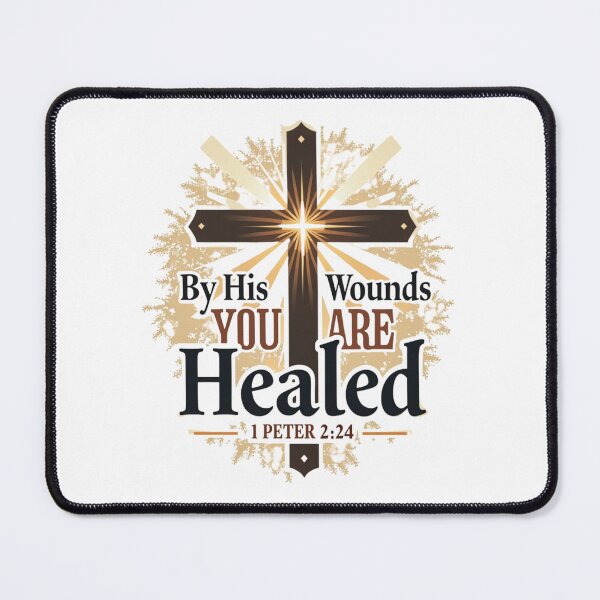 Item preview, By His Wounds – Isaiah 535 Healing Through Sacrifice designed and sold by ebocraft.