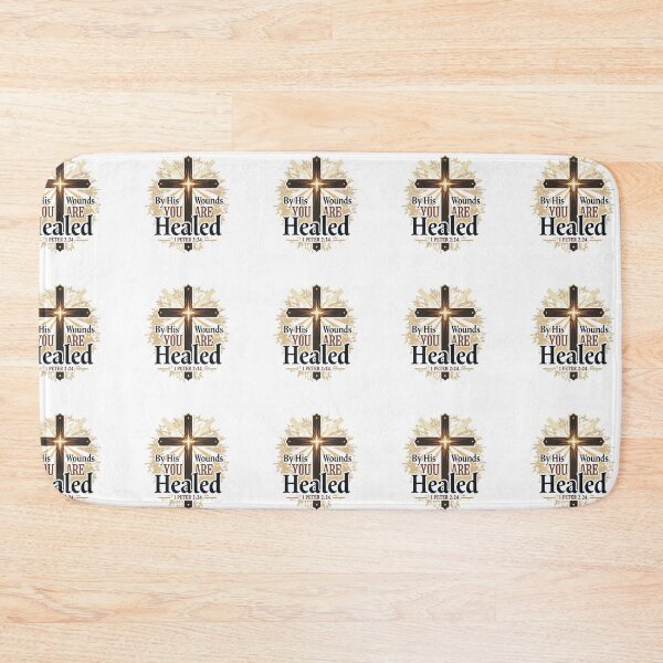 Item preview, By His Wounds – Isaiah 535 Healing Through Sacrifice designed and sold by ebocraft.