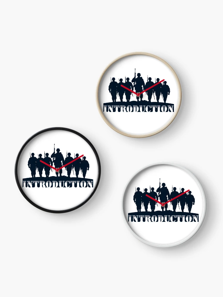 Thumbnail 3 of 4, Clock, Introduction – First Step Into Service designed and sold by Fragy72.