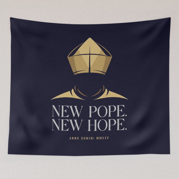 Item preview, New Pope. New Hope. – Papal Election 2025 Statement designed and sold by Infinitee8hirts.