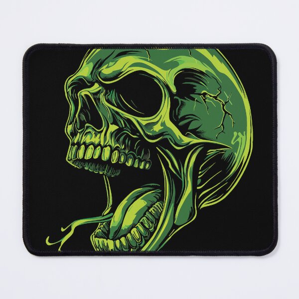Item preview, Green Skull designed and sold by SquishyKitkat.