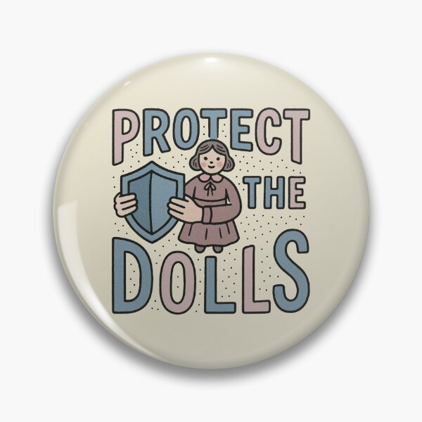 Item preview, Protect The Dolls Vintage Illustration designed and sold by zzz888.