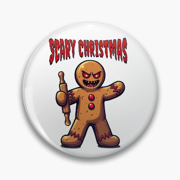 Item preview, Scary gingerbread man designed and sold by Nikodemusdesign.