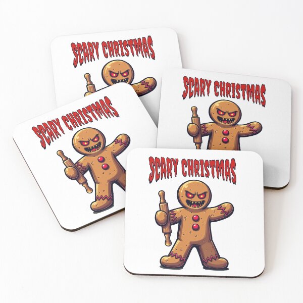 Item preview, Scary gingerbread man designed and sold by Nikodemusdesign.