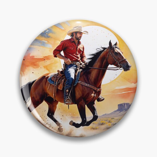 Item preview, Cowboy in the Hot Sun designed and sold by M-Y-A-R-T-.
