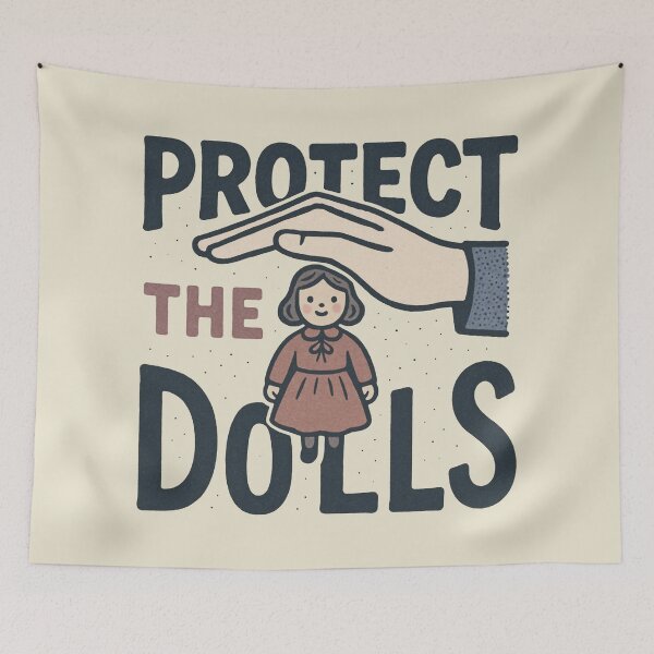 Item preview, Protect The Dolls Gentle Protection Art designed and sold by zzz888.