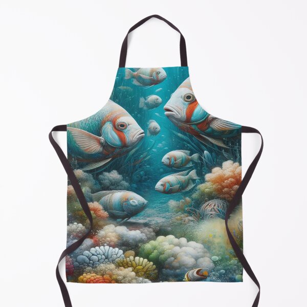 Item preview, Underwater Art of Fish & Coral in Acrylic and Watercolor designed and sold by NadineMay.