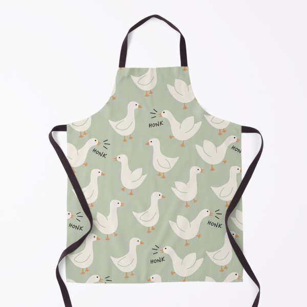 Item preview, honk! geese - light sage green designed and sold by Becca Alessi.