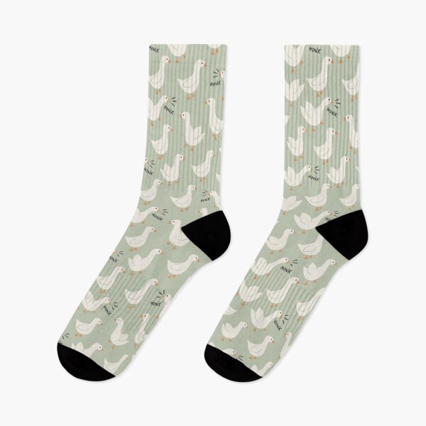 Item preview, honk! geese - light sage green designed and sold by Becca Alessi.