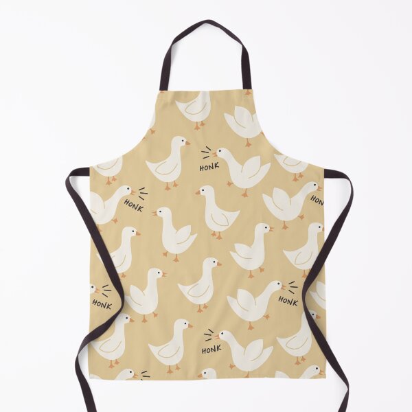 Item preview, honk! geese - light yellow designed and sold by Becca Alessi.