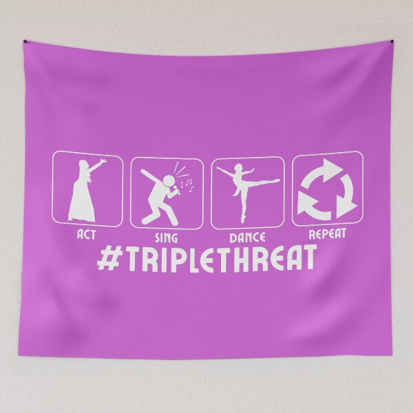 Item preview, #TripleThreat designed and sold by Be Awesome Designs.