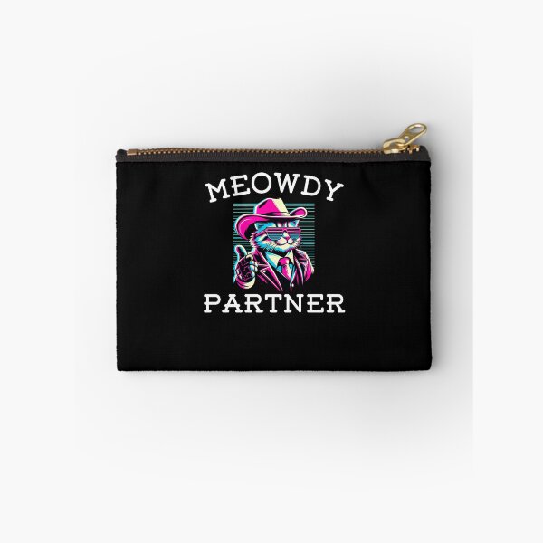 Item preview, Meowdy partner Funny cat cowboy joke retro western designed and sold by snowry.