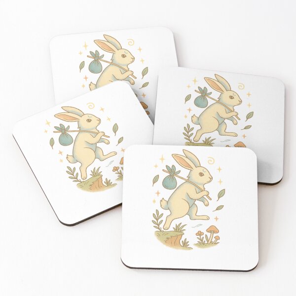 Item preview, White Rabbit – Journey into the Unknown designed and sold by TheCosmicGrove.