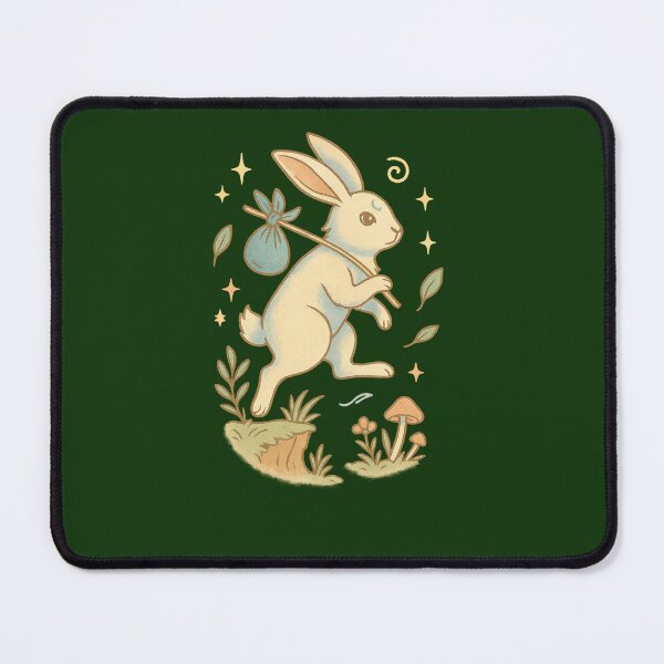 Item preview, White Rabbit – Journey into the Unknown designed and sold by TheCosmicGrove.