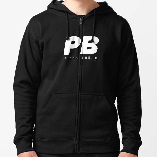 PB - Pizza Break Zipped Hoodie