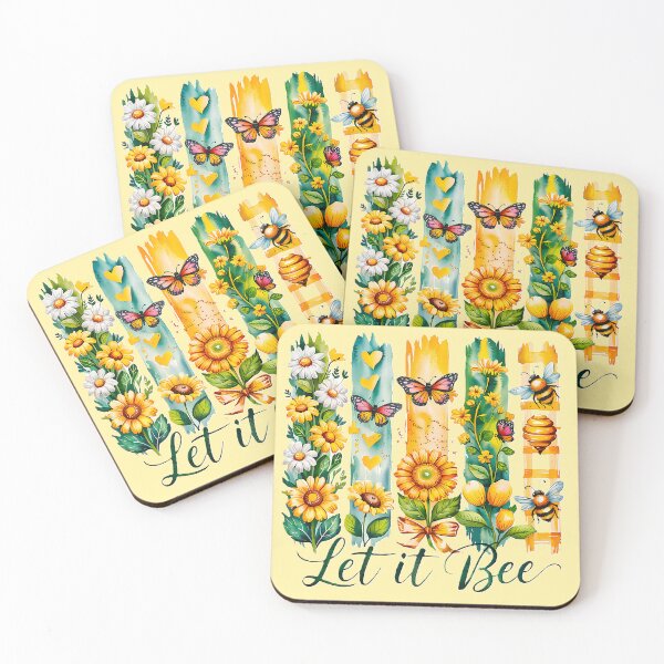 Item preview, Let It Bee – Floral Harmony designed and sold by ellieknight911.