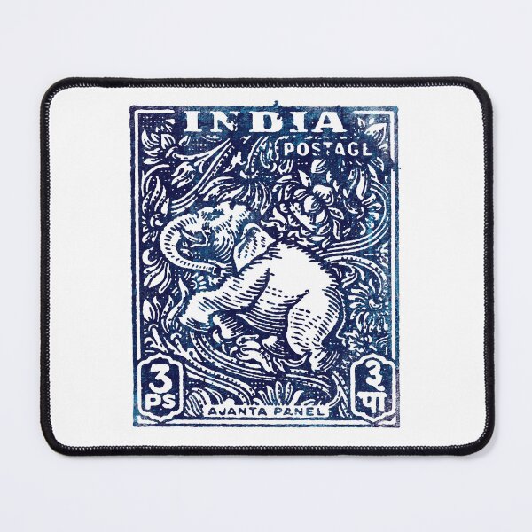 Item preview, The Indigo Journey – Elephant of the Eternal Stamp designed and sold by bubbliciousart.
