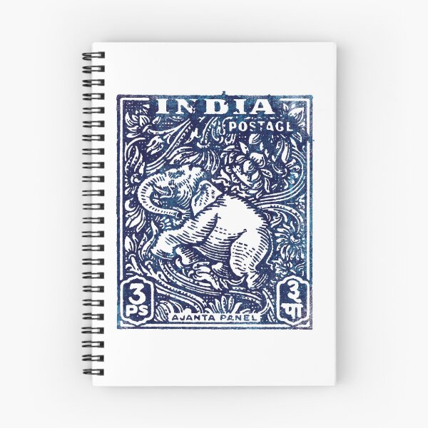 Item preview, The Indigo Journey – Elephant of the Eternal Stamp designed and sold by bubbliciousart.