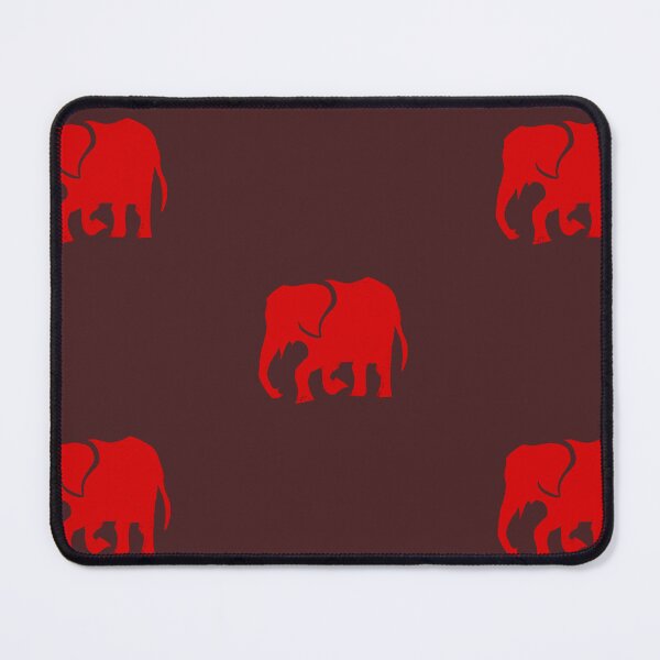 Item preview, Red Elephant – Pattern by SRBartist designed and sold by SRBartist.