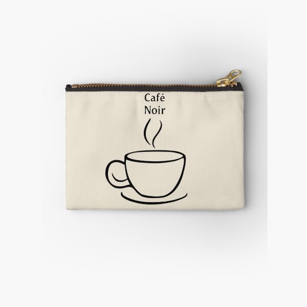 Item preview, Café Noir – Minimalist Black Coffee Art designed and sold by SteadyRolling.