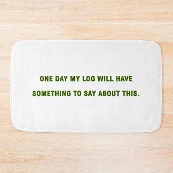Item preview, Twin Peaks: "One day my log will have something to say about this." designed and sold by Epic-quotes.
