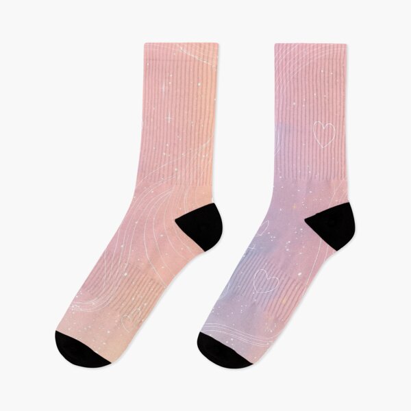 Item preview, Pastel Galaxy Dreams - cute cat & heart aesthetic design designed and sold by OmniArtStudio.