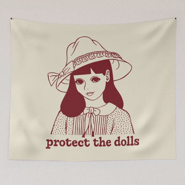 Item preview, Protect The Dolls Vintage Portrait Art designed and sold by zzz888.