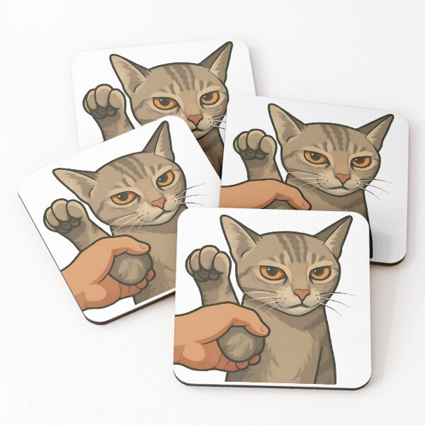 Item preview, Sassy Cat  – Funny Meme Style Sticker designed and sold by Priyanshu-kaii.