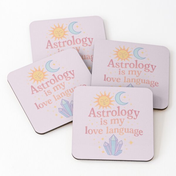 Item preview, Astrology Is My Love Language – Zodiac Aesthetic designed and sold by pokeyourmomlol.