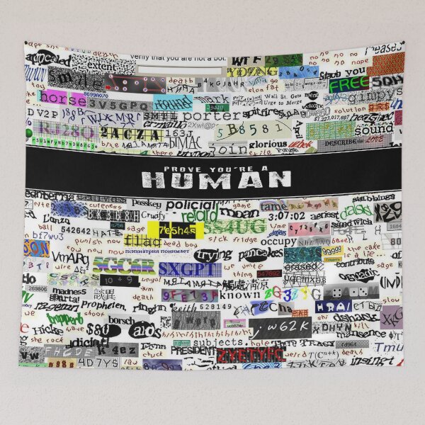 Item preview, Prove You're A Human / Captcha Verified / designed and sold by CroDesign.