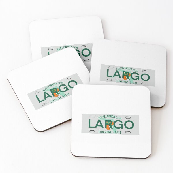 Item preview, Largo Florida License Plate designed and sold by delmarvastickers.