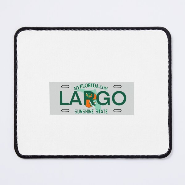 Item preview, Largo Florida License Plate designed and sold by delmarvastickers.
