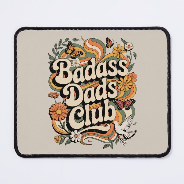 Item preview, Retro Badass Dads Club, Vintage Father's Day Gift designed and sold by emmjott.