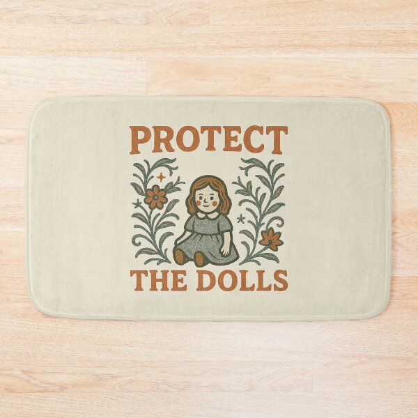 Item preview, Protect The Dolls Floral Folk Art designed and sold by zzz888.
