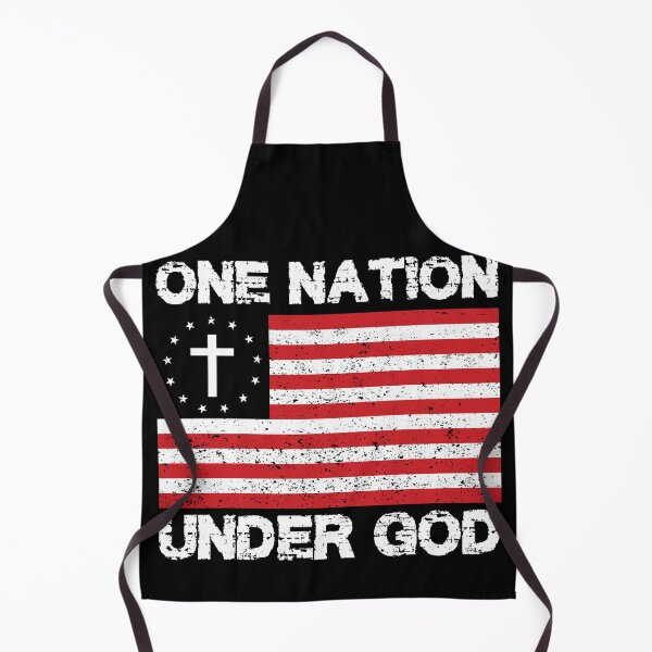 Item preview, One Nation Under God Cross Flag designed and sold by DarylWelsh2024.