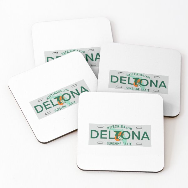 Item preview, Deltona License Plate designed and sold by delmarvastickers.
