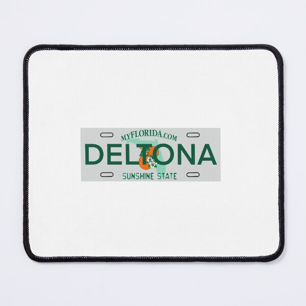 Item preview, Deltona License Plate designed and sold by delmarvastickers.