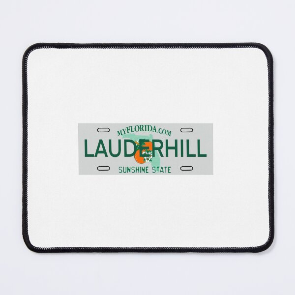 Item preview, Lauderhill License Plate designed and sold by delmarvastickers.