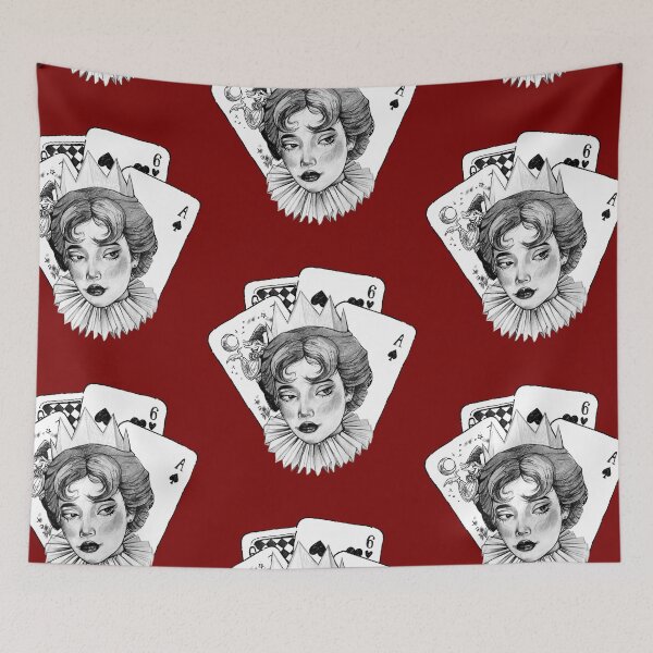 Item preview, Queen of Hearts , Vintage  designed and sold by FarieArt.